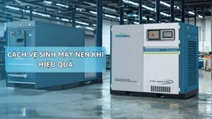 Cách vệ sinh máy nén khí hiệu quả
