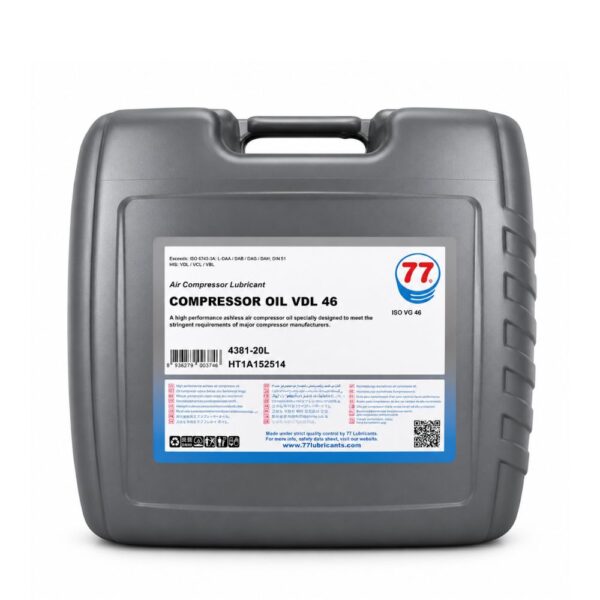 Dầu máy nén khí 77 Lubricants VDL 46 gốc khoáng