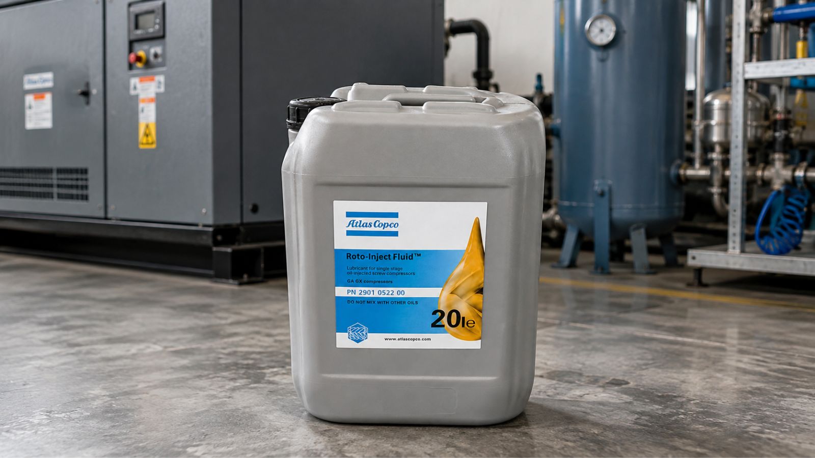 Dầu máy nén khí trục vít Atlas Copco 2901052200 1 Dầu máy nén khí trục vít Atlas Copco 2901052200