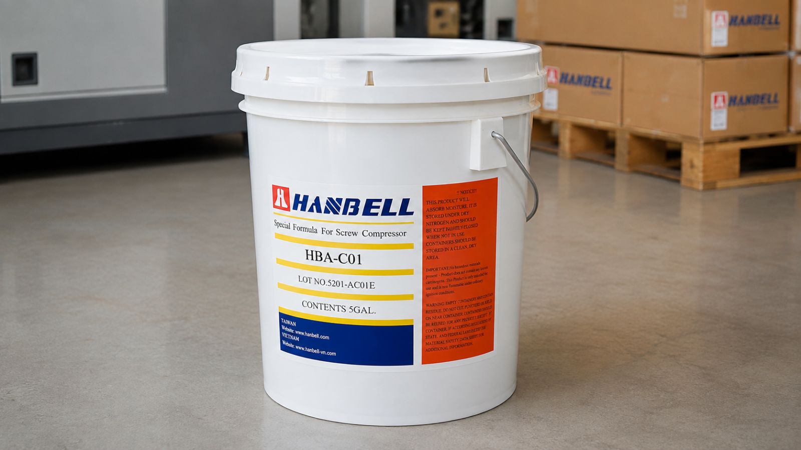 Dầu máy nén khí Hanbell HBA-C01 1 "Dầu