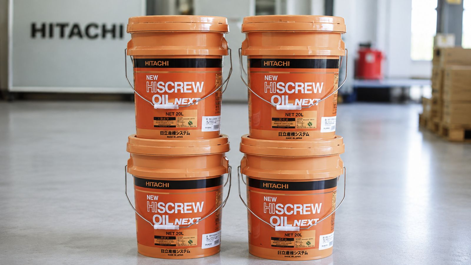 Dầu máy nén khí Hitachi New Hiscrew Oil Next