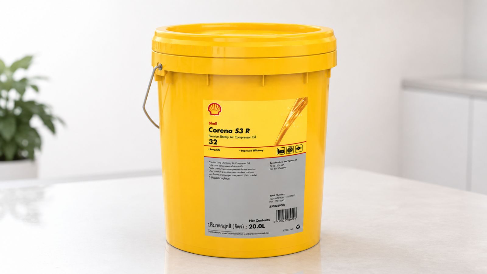 Dầu máy nén khí Shell Corena S3 R32 1 Dầu máy nén khí Shell Corena S3 R32