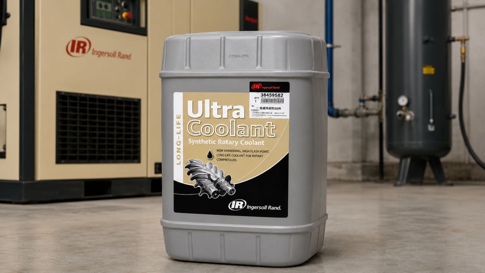 Dầu Ultra Coolant 38459582 máy nén khí Ingersoll Rand 1 Dầu Ultra Coolant 38459582 máy nén khí Ingersoll Rand